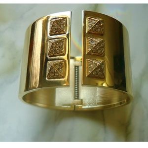 Victorias Secret Gold Cuff Bracelet